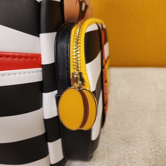 Loungefly McDonald's Hamburglar Cosplay Fast Food Character Mini Backpack NEW - Picture 4 of 14